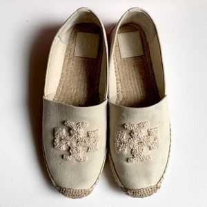 Tory Burch Canvas Espadrille sz 8.5